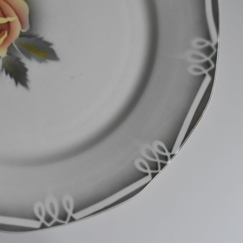 Vintage plate Digoin & Sarreguemines Odile H