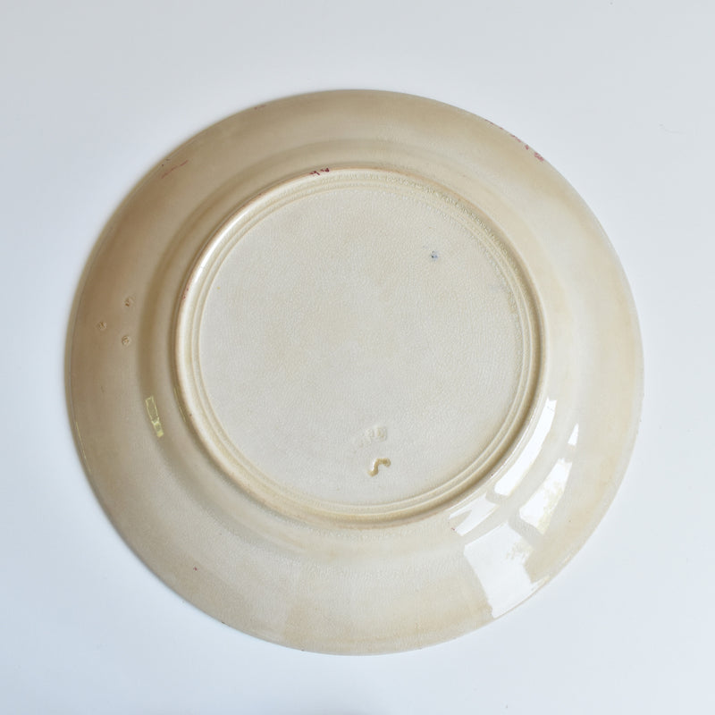 Antique Plate Onna Eglantines H