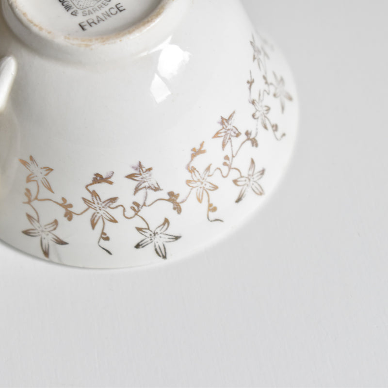 Vintage Digoin & Sarreguemines Coffee Cup B