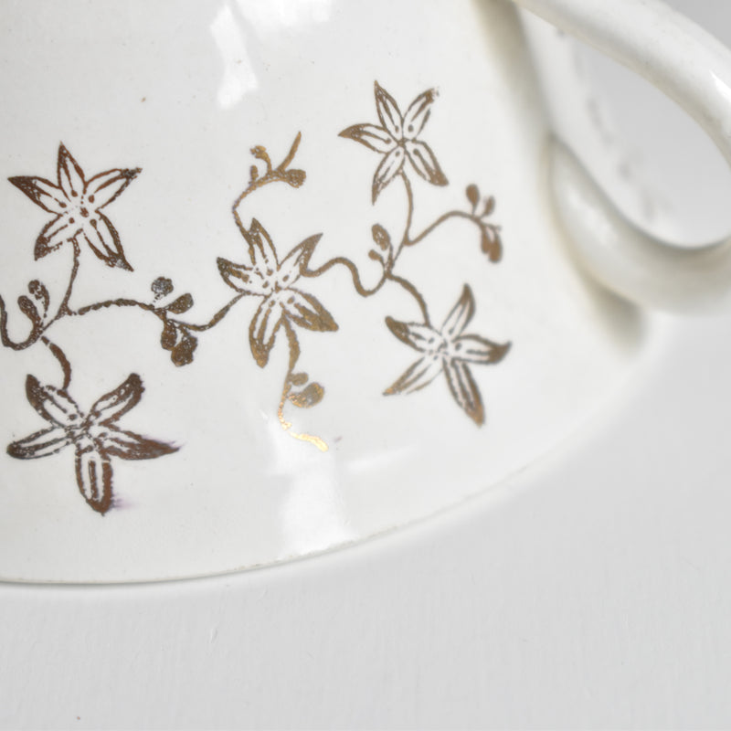 Vintage Digoin & Sarreguemines Coffee Cup B