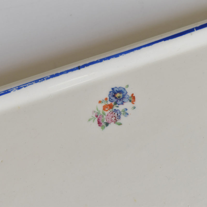 Vintage Rectangular Cake Plate, Badonviller
