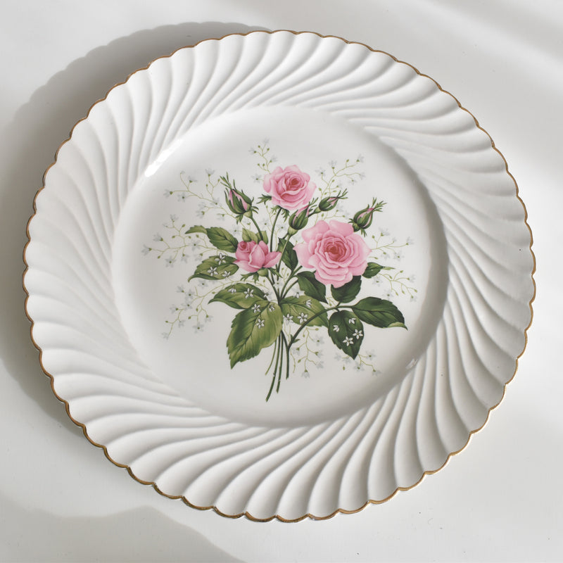 ヴィンテージ大皿 KGリュネヴィル Bagatelle （バガテル）(ヒビあり） (ダメージあり　セール商品)