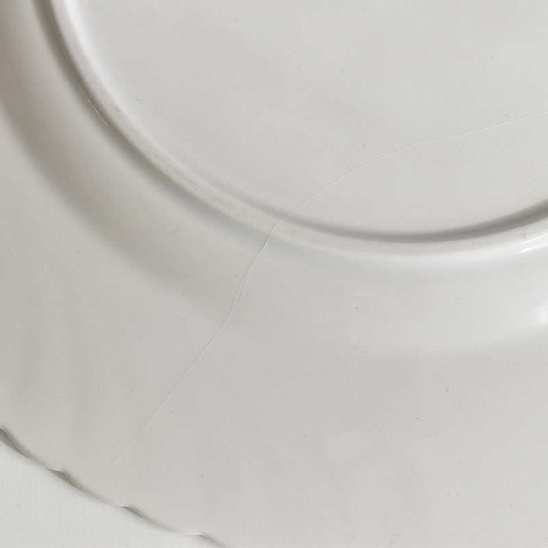 ヴィンテージ大皿 KGリュネヴィル Bagatelle （バガテル）(ヒビあり） (ダメージあり　セール商品)