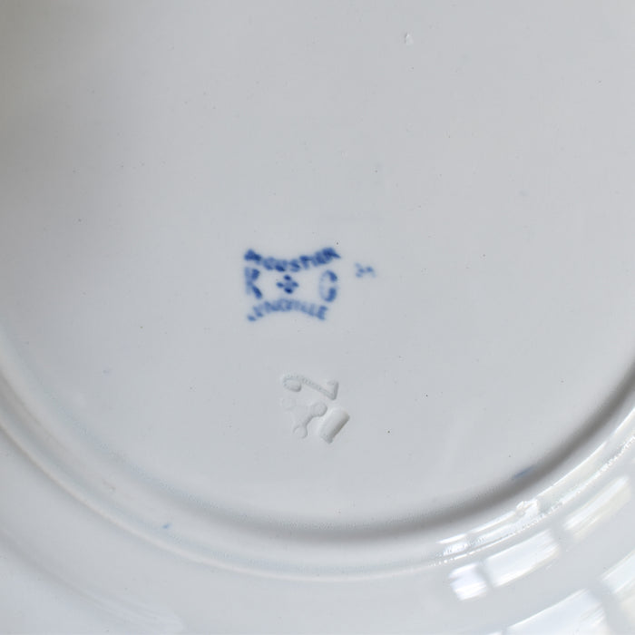 アンティークプレート KG LUNEVILLE Moustier A