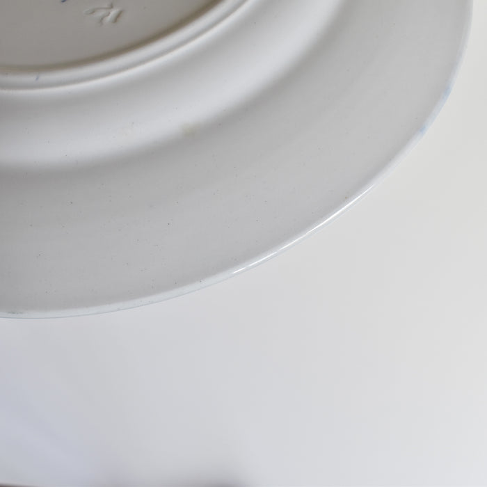 アンティークプレート KG LUNEVILLE Moustier A