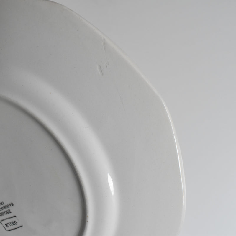 Vintage Plate Digoin & Sarreguemines Odile J