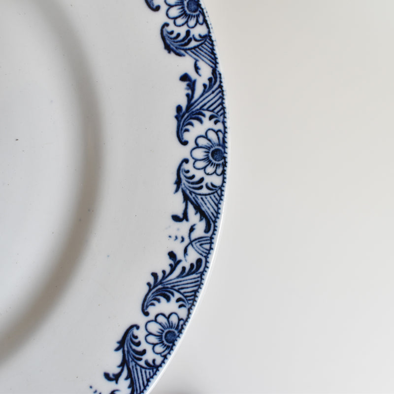Antique Plate KG LUNEVILLE Moustier A