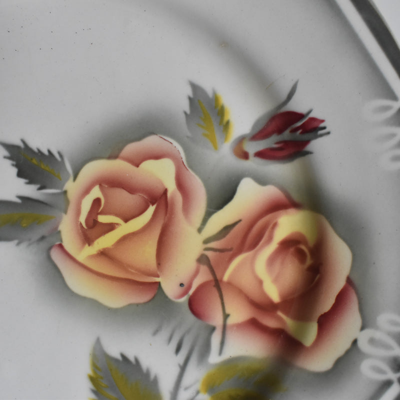 Vintage Plate Digoin & Sarreguemines Odile J