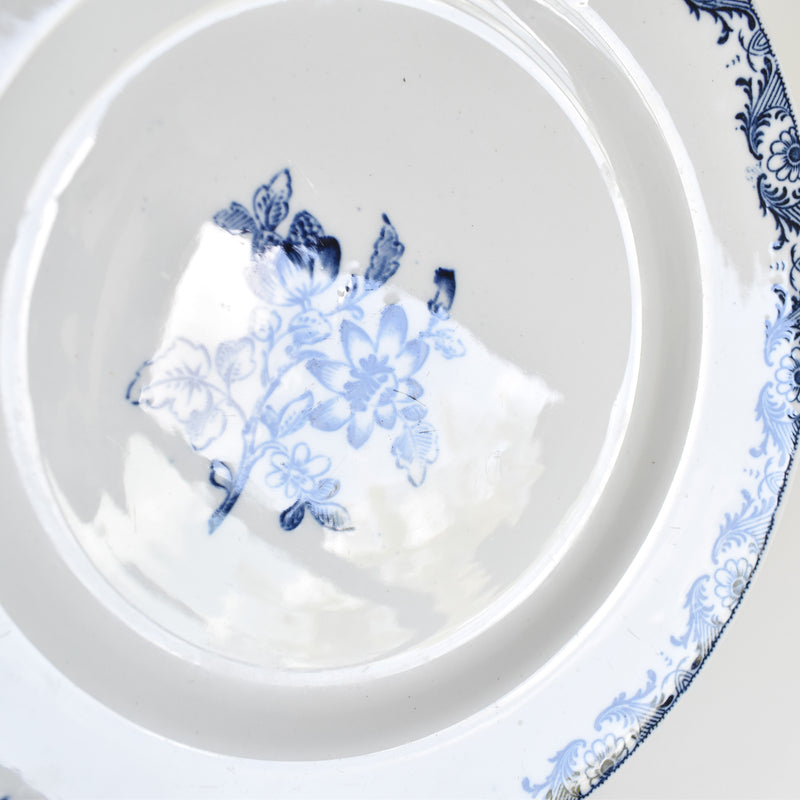 Antique Plate KG LUNEVILLE Moustier A