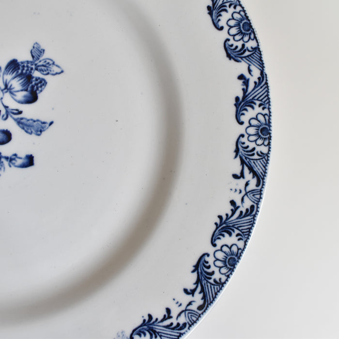 アンティークプレート KG LUNEVILLE Moustier A