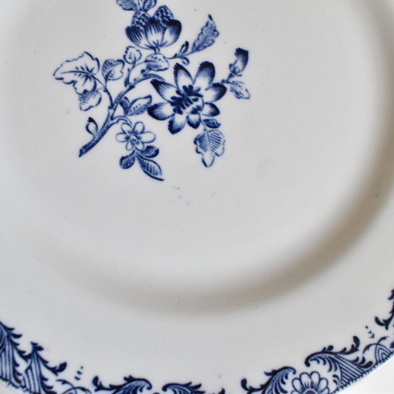 Antique Plate KG LUNEVILLE Moustier A