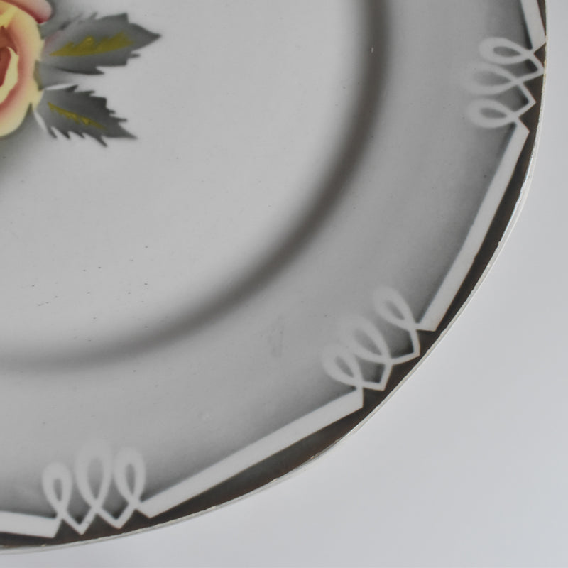 Vintage Plate Digoin & Sarreguemines Odile J