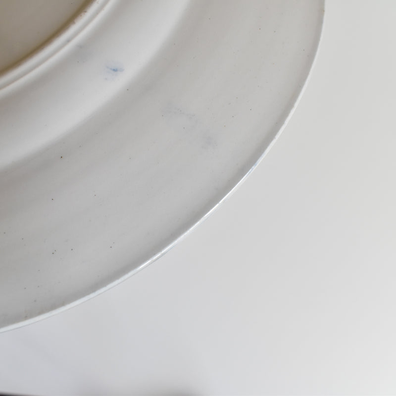 Antique Plate KG LUNEVILLE Moustier B