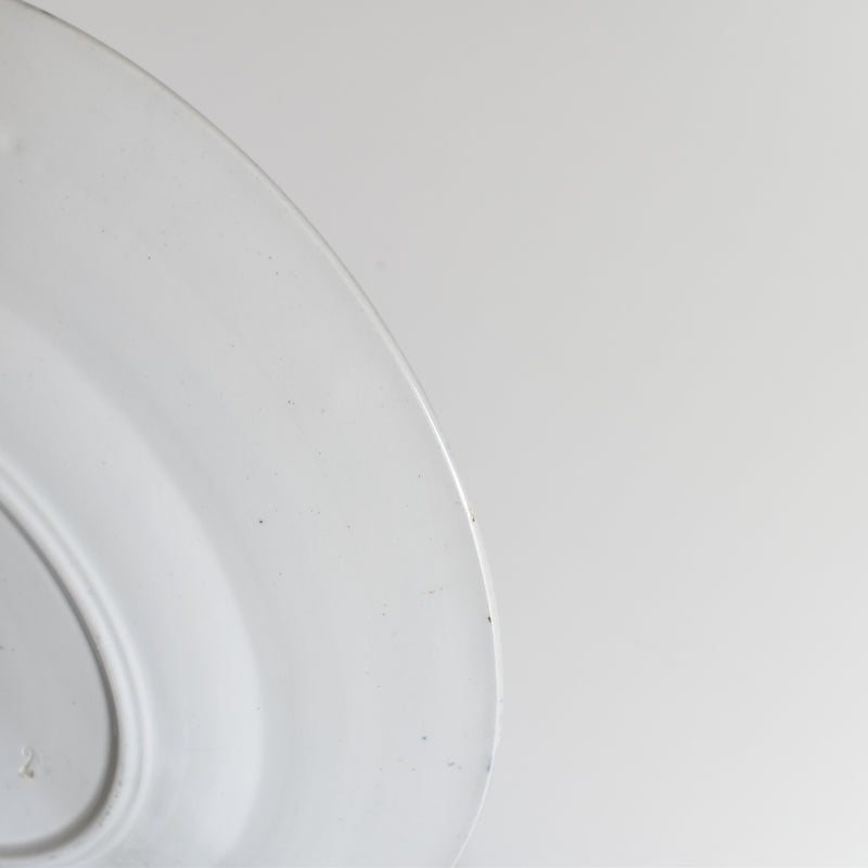 Antique Plate KG LUNEVILLE Moustier B