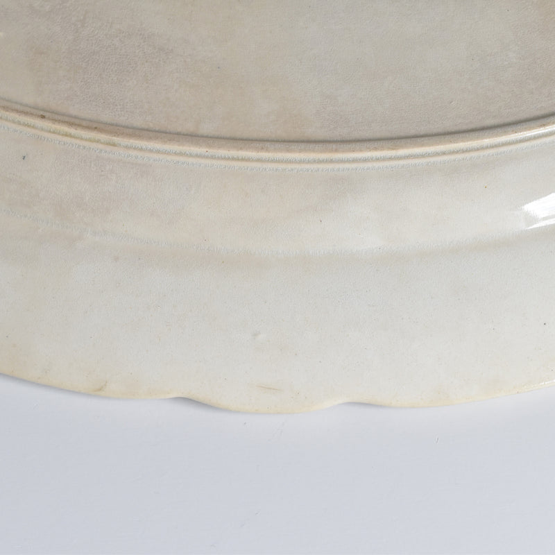 Antique Oval Platter, Pecsone, Louis XVI