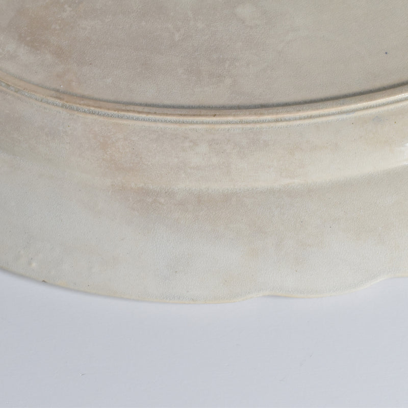 Antique Oval Platter, Pecsone, Louis XVI
