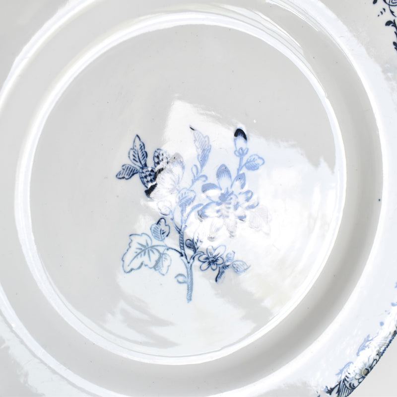 Antique Plate KG LUNEVILLE Moustier B