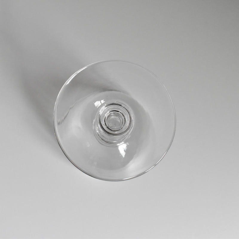 Antique Water Crystal Glass PORTIEUX Guillochage PP