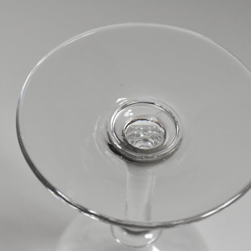 Antique Water Crystal Glass PORTIEUX Guillochage PP