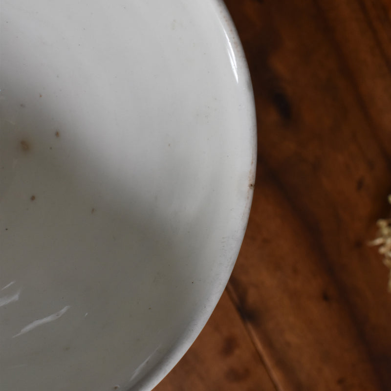 Antique Sugar Pot, Creil et Montereau, White