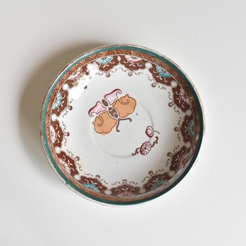 アンティークコーヒカップ＆ソーサー サルグミンヌ F