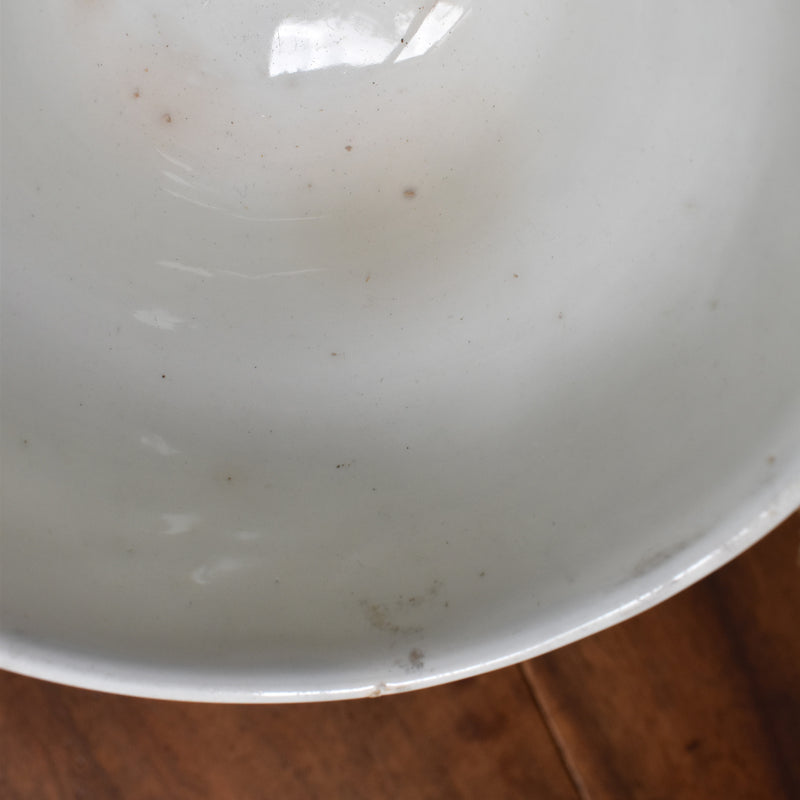 Antique Sugar Pot, Creil et Montereau, White