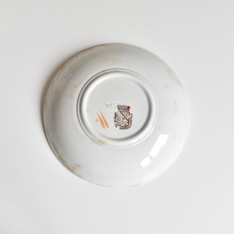 アンティークコーヒカップ＆ソーサー サルグミンヌ F