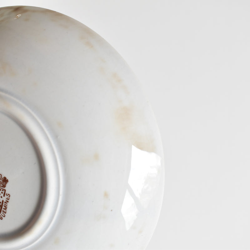 アンティークコーヒカップ＆ソーサー サルグミンヌ F