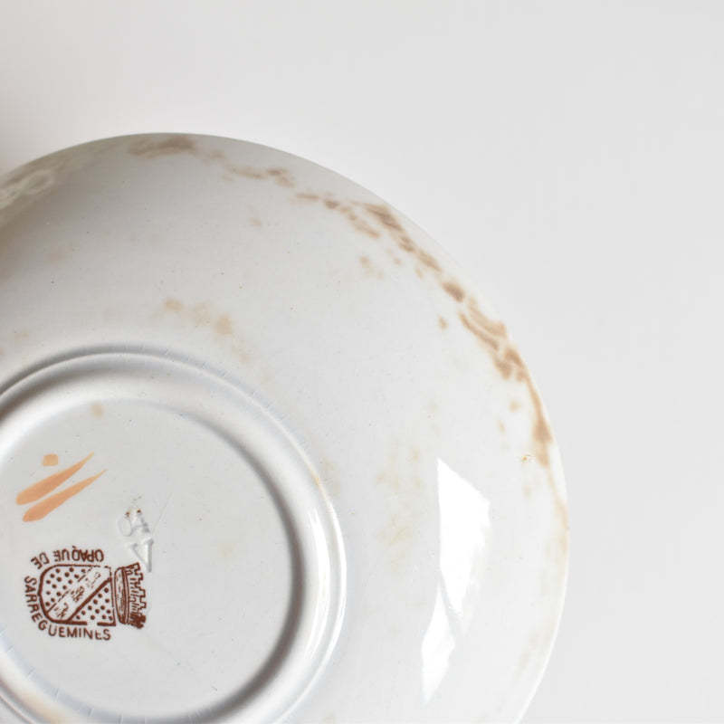 アンティークコーヒカップ＆ソーサー サルグミンヌ F