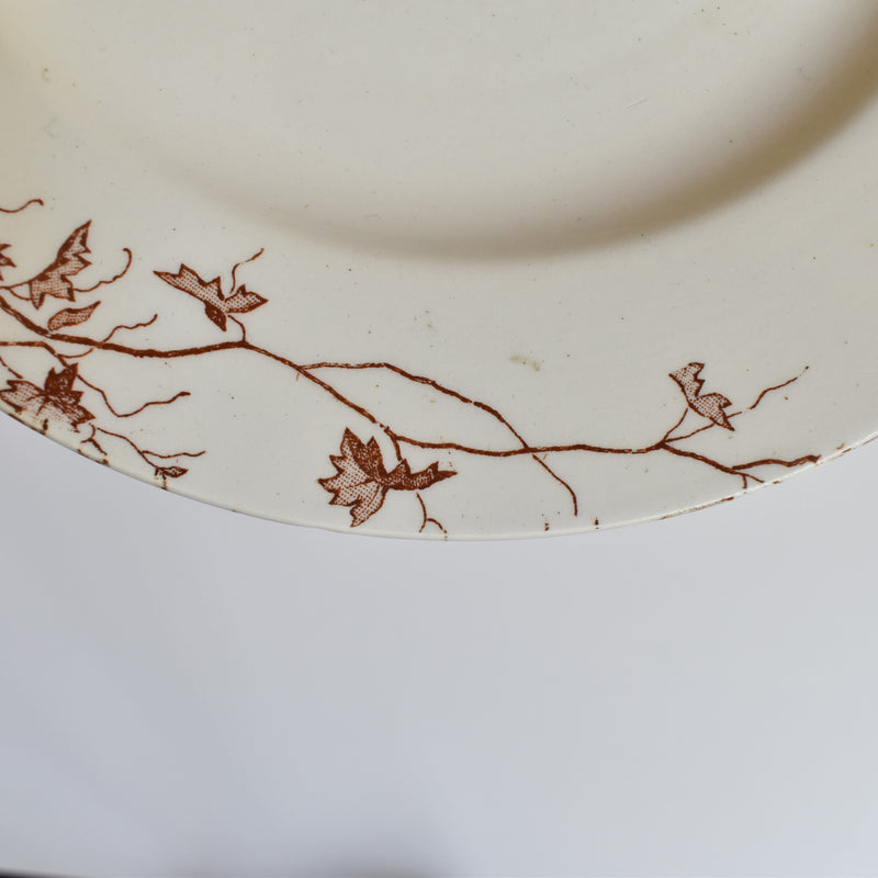 Antique Dessert Plate - KG Luneville Joinville