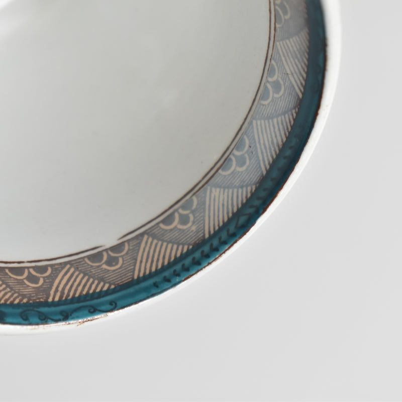 アンティークコーヒカップ＆ソーサー サルグミンヌ F