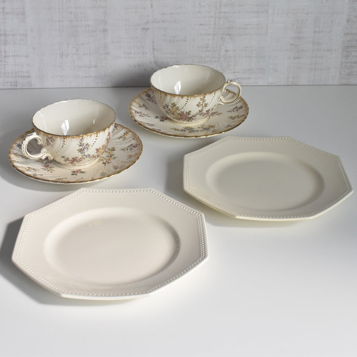 （ご予約済み）サルグミンヌLOUIS 15チョコレート＆カップ＆ソーサー　＆オクトゴナルセット