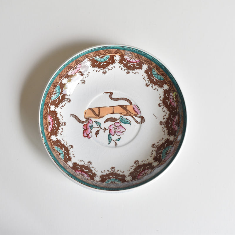 アンティークコーヒカップ＆ソーサー サルグミンヌ G