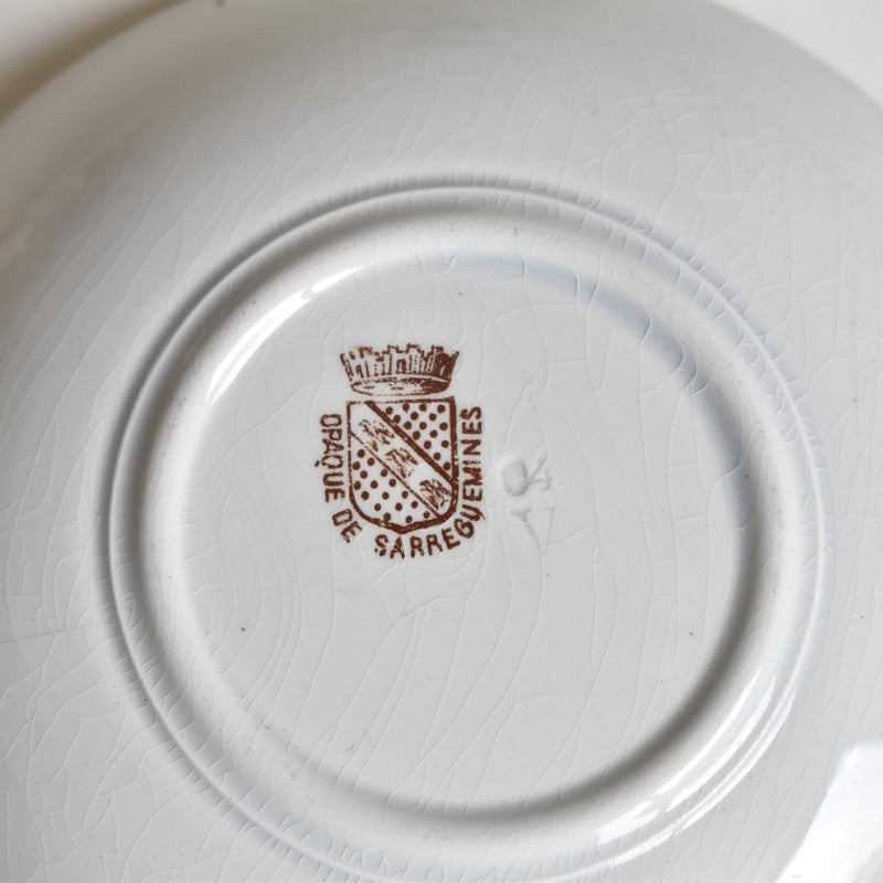 アンティークコーヒカップ＆ソーサー サルグミンヌ G