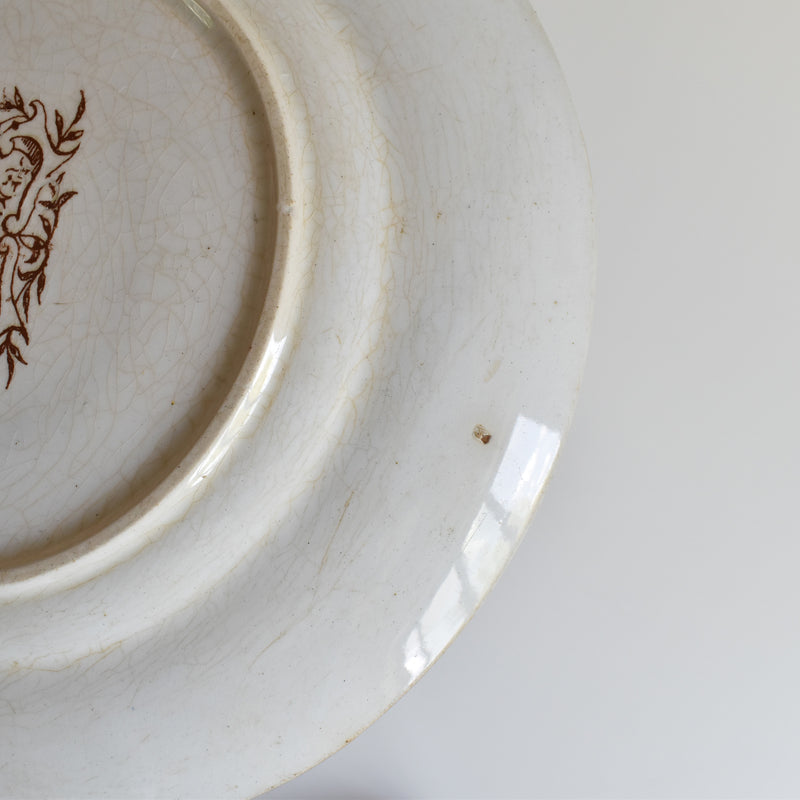 Antique Plate Longchamp Renaissance