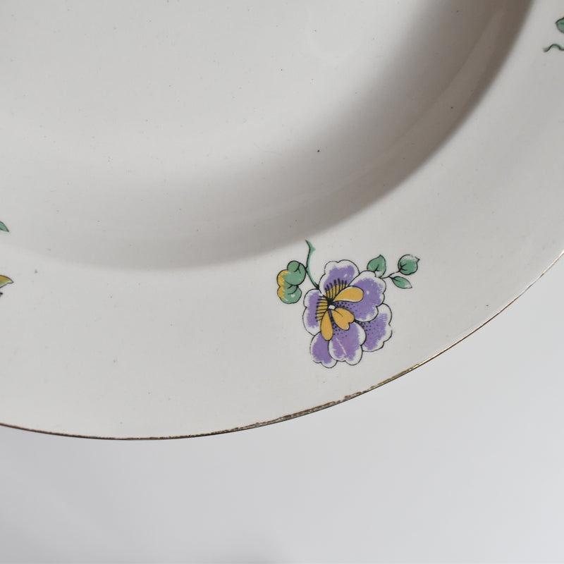 Vintage deep plate Digoin & Sarreguemines 3985 A