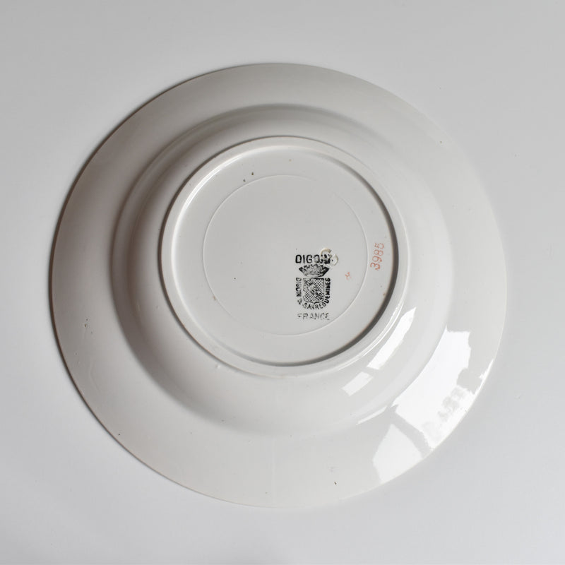 Vintage Deep Plate, Digoin & Sarreguemines 3985 B