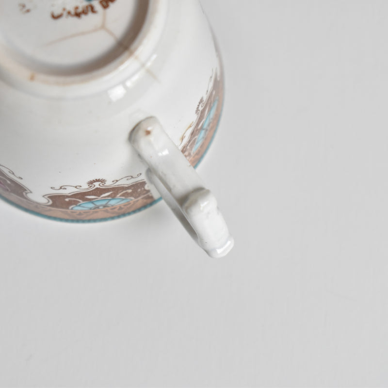 アンティークコーヒカップ＆ソーサー サルグミンヌ G