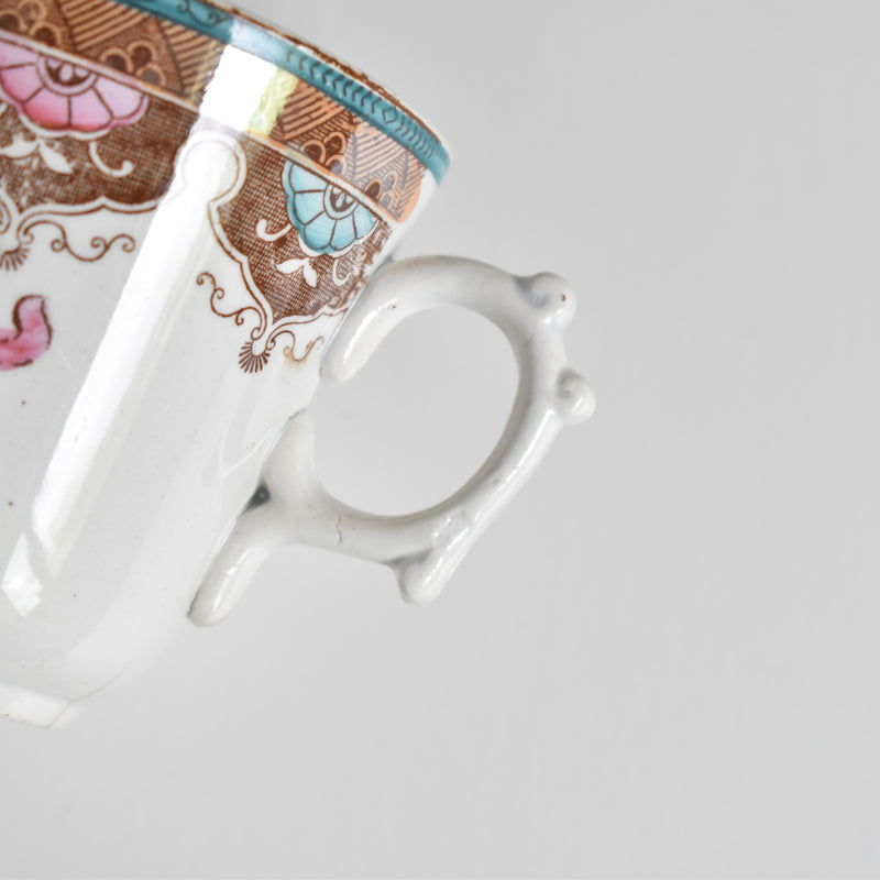 アンティークコーヒカップ＆ソーサー サルグミンヌ G