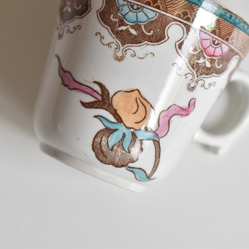 アンティークコーヒカップ＆ソーサー サルグミンヌ G