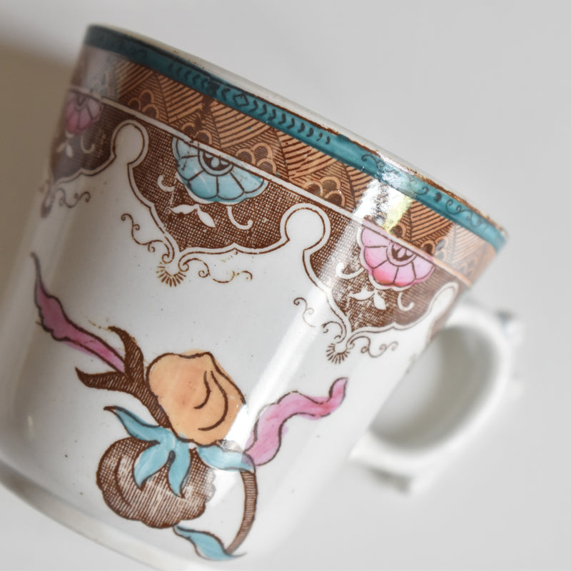 アンティークコーヒカップ＆ソーサー サルグミンヌ G