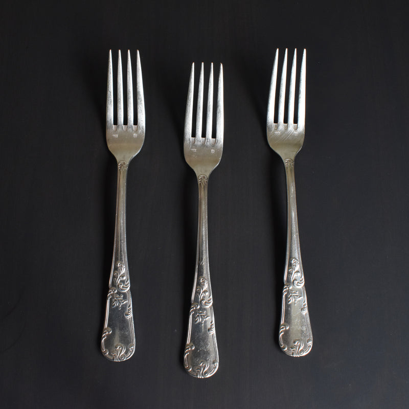 Vintage Silver Plated Fork FRANCOIS FRIONNET