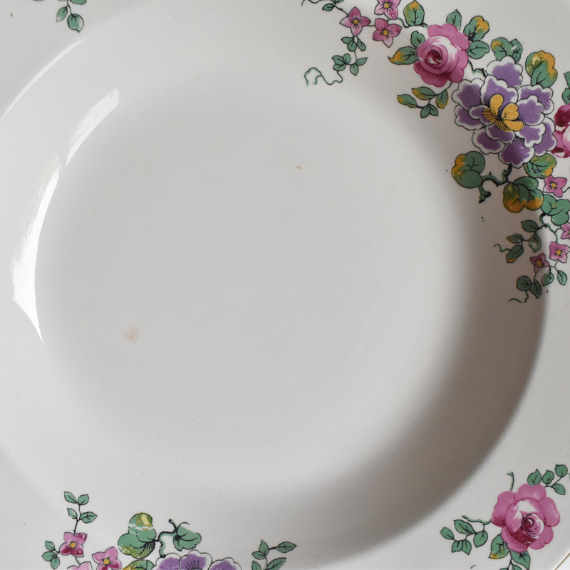 Vintage Deep Plate, Digoin & Sarreguemines 3985 B