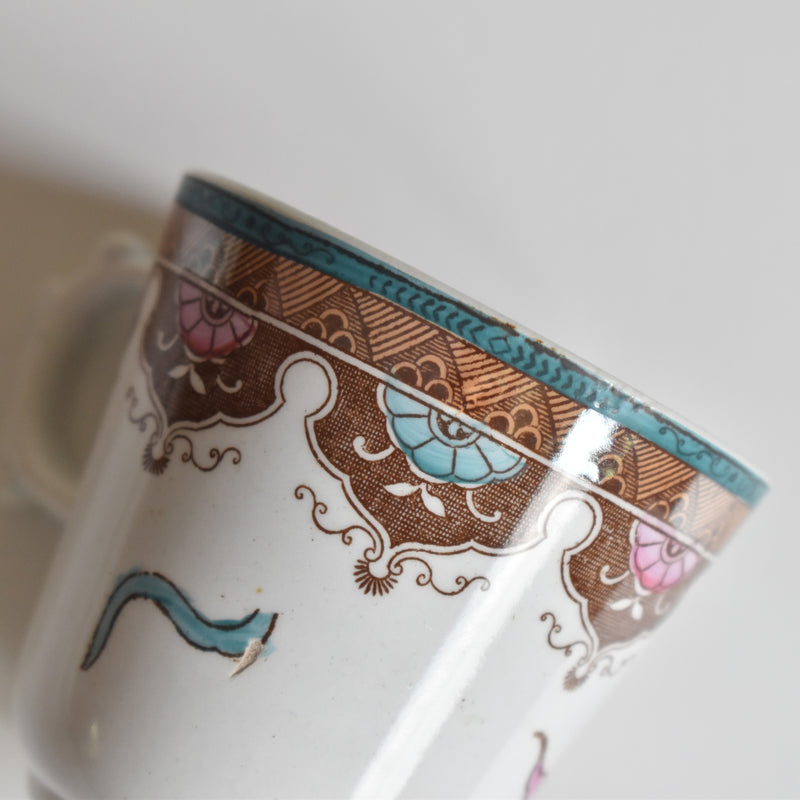 アンティークコーヒカップ＆ソーサー サルグミンヌ G