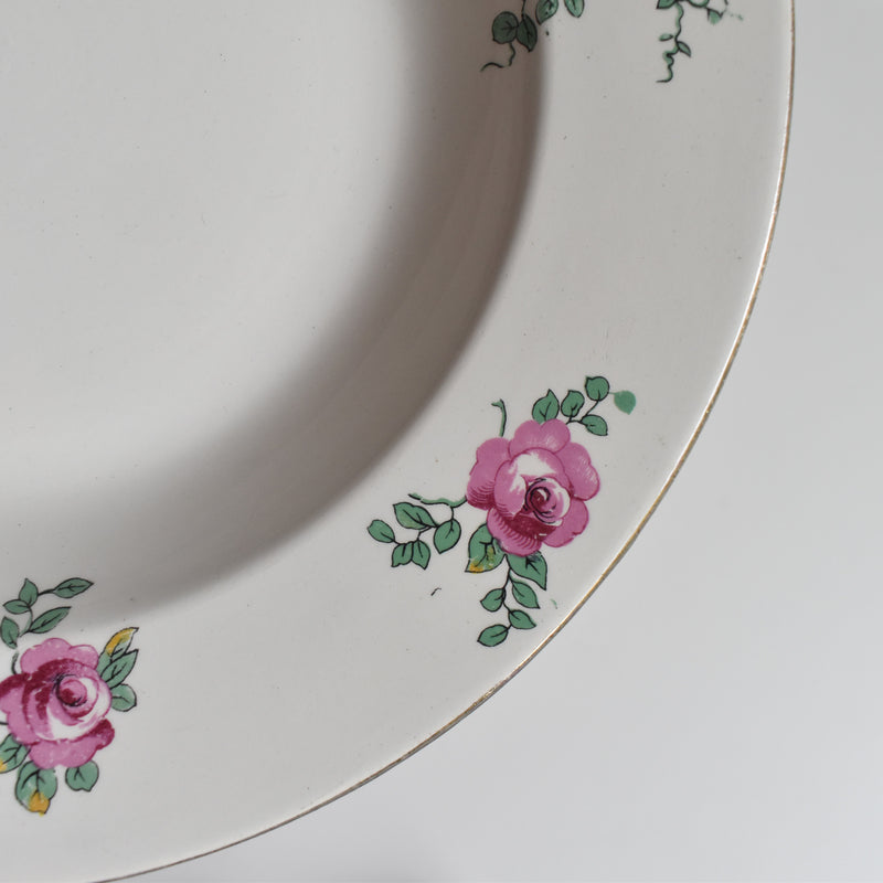 Vintage Deep Plate, Digoin & Sarreguemines 3985 B