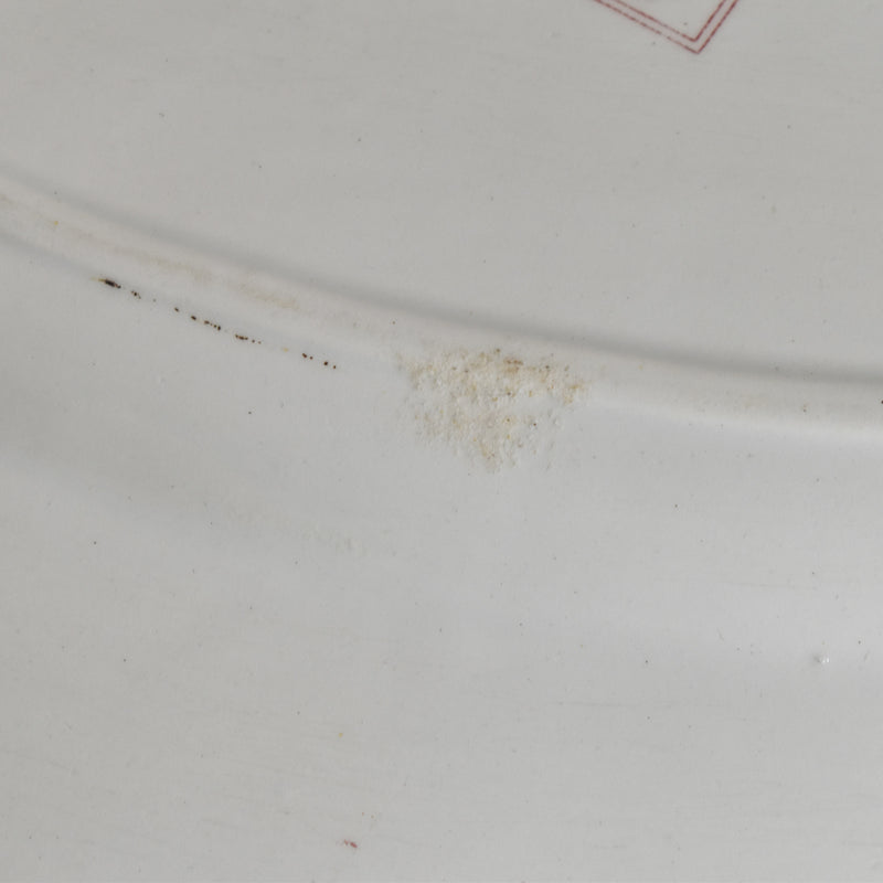 Antique Oval Platter, U&C Sarreguemines Carina