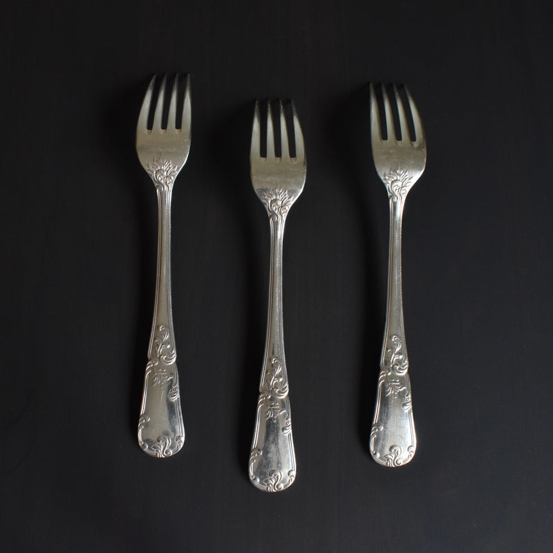 Vintage Silver Plated Fork FRANCOIS FRIONNET