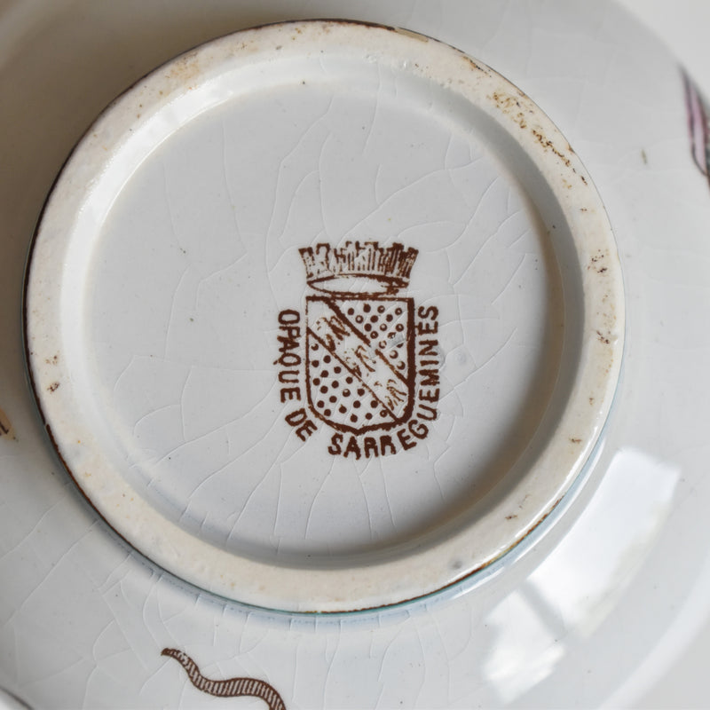 Antique Creamer Digoin & Sarreguemines