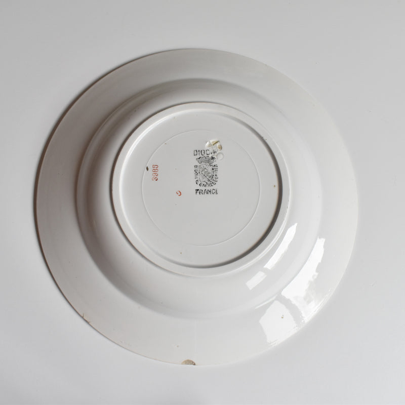 Vintage deep dish Digoin & Sarreguemines 3985 C