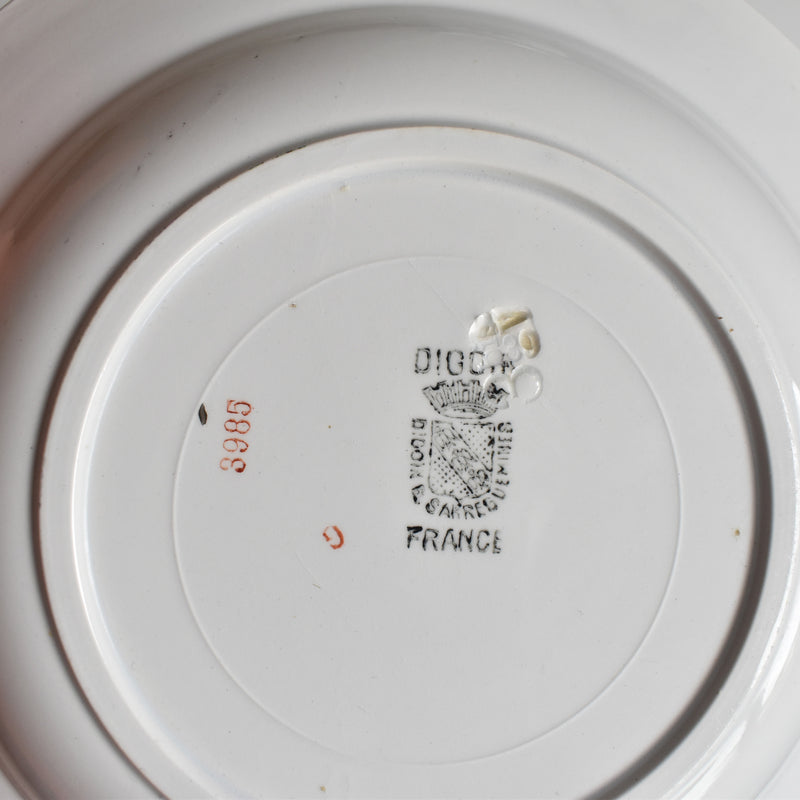 Vintage deep dish Digoin & Sarreguemines 3985 C